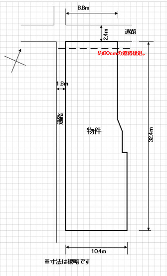 【土地図】 | 呉市川尻町東３丁目売地
