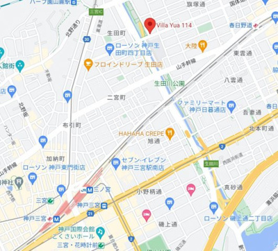 【地図】 | Villa Yua114