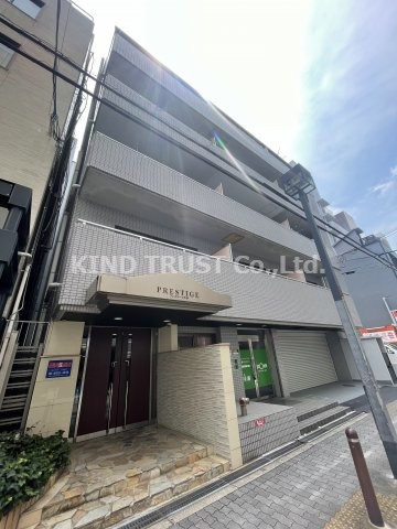 プレステージ天満の外観|落ち着いた雰囲気の外観です