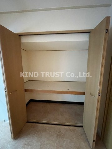 プレステージ天満の収納|大きなスペースがあり、収納には困りません