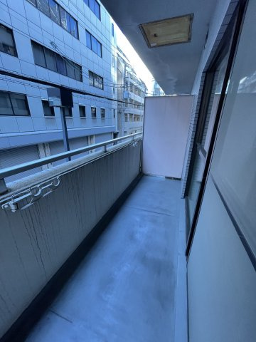 プレステージ天満のバルコニー|落ち着いた時間を過ごせるバルコニーです