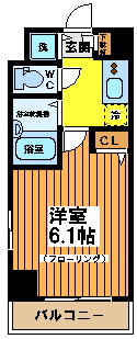 【間取り】 | ガラ・ステージ渋谷西原