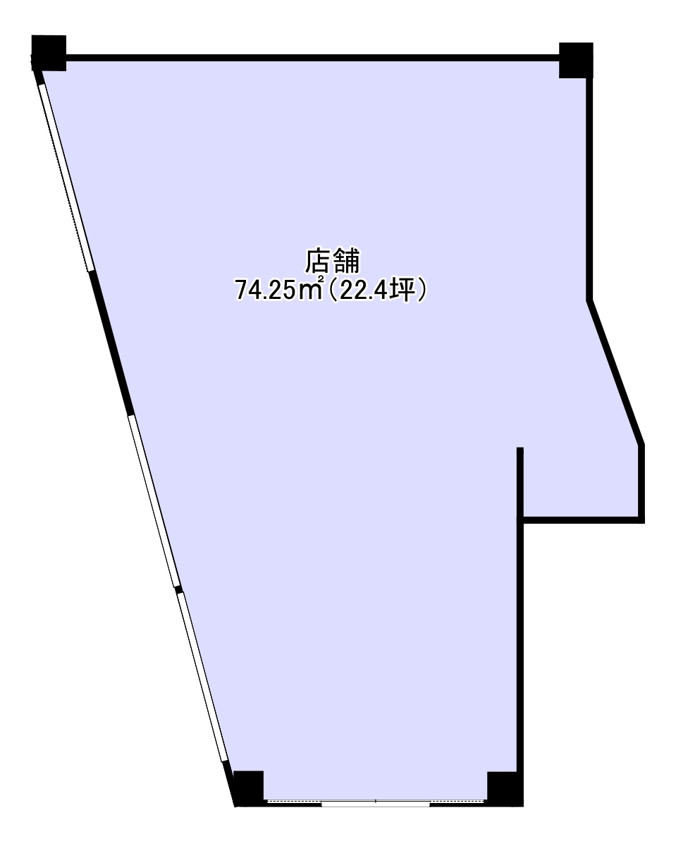 フクダ不動産NEW八木一番街の間取り