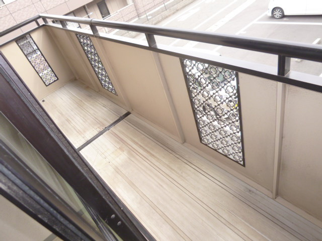 セジュール若草Ａのバルコニー