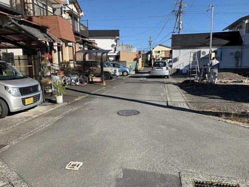 売土地　駿河区手越原　２号地の前面道路含む現地写真