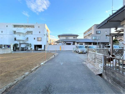 【前面道路含む現地写真】 | Taisei Palace北条1丁目 | 幅員西側約4ｍです！