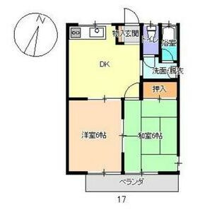 本熊荘の間取り