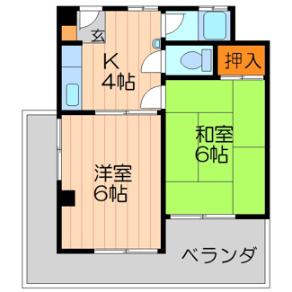 【間取り】 | ヨドガワコーポ