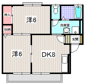 セジュールイシイの間取り