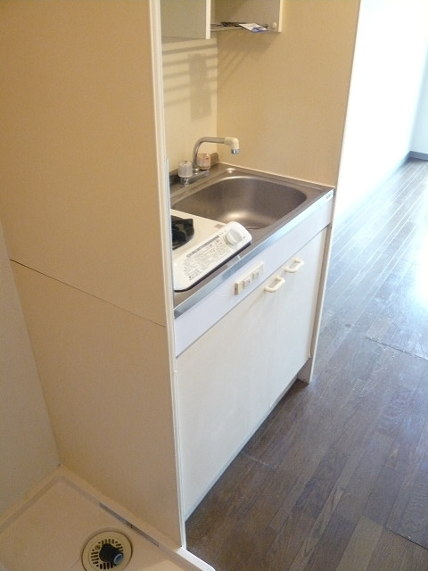 J・Kビルのキッチン|ガスコンロ1口【J・Kビル】