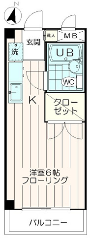 J・Kビルの間取り|駅から徒歩7分【J・Kビル】