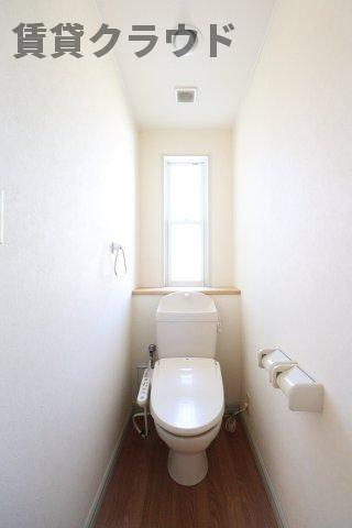 スプリングチェリーⅡのトイレ|ゆったり過ごせるお風呂です