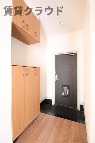 スプリングチェリーⅡの玄関|落ち着いた玄関です