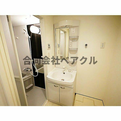 【洗面所】 | ドミールコート伏見桃山