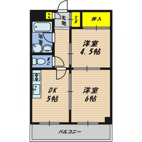 【間取り】 | ラパンジール京橋