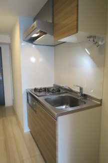 【キッチン】 | ティモーネ　プレミアム押上 | キレイなキッチン。
押上の賃貸物件。
「ティモーネプレミアム押上」のことなら(株)メイワ・エステートへ