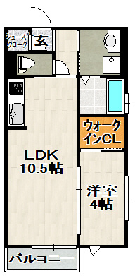 MY ROOM小戸の間取り