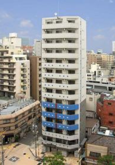 ガラ・シティ大森の外観|外観　2006年6月築　RC鉄筋コンクリート造地上14階建て1K～1LDK総戸数39戸の分譲賃貸マンション　東京都大田区大森北1丁目　JR京浜東北線大森駅近