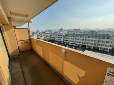 【展望】 | ライオンズマンション倉敷老松町（倉敷市老松町） | 和室を洋室へ変更。キッチン、バス、洗面台新品♪