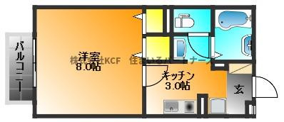 マーサ・ジュネスの間取り