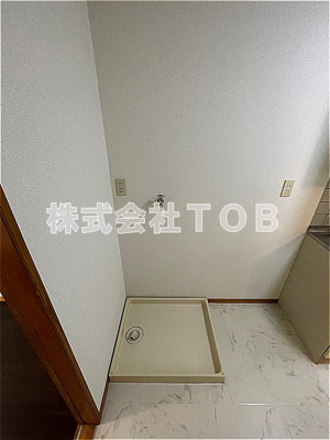 【その他】 | ヴィラローズ | 洗濯機置き場