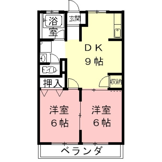 今嶺ビルの間取り