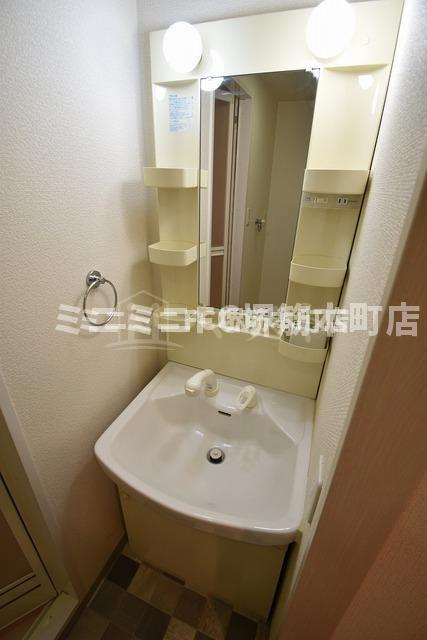 大阪市中央区久太郎町１丁目の賃貸マンションの洗面所