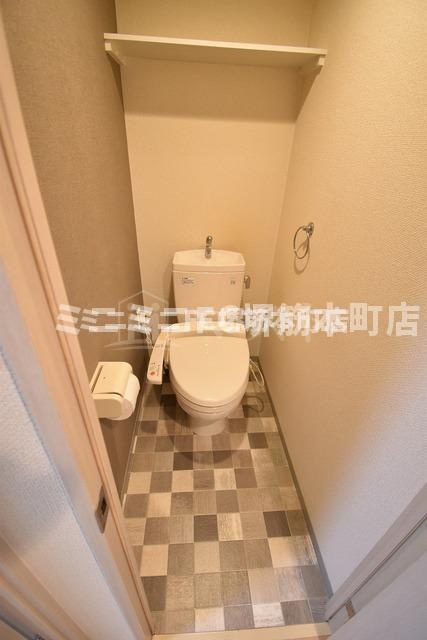 大阪市中央区久太郎町１丁目の賃貸マンションのトイレ