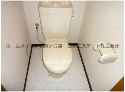 【トイレ】 | グランソレイユK&J壱番館 | 清潔感のあるトイレです