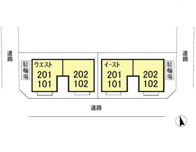 【区画図】 | メゾン・ド・サンセール イースト