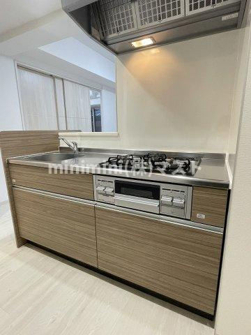 大阪市中央区玉造２丁目の賃貸マンションのキッチン
