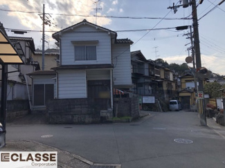 【前面道路含む現地写真】 | 宇治市木幡南山　売土地　建築条件無し
