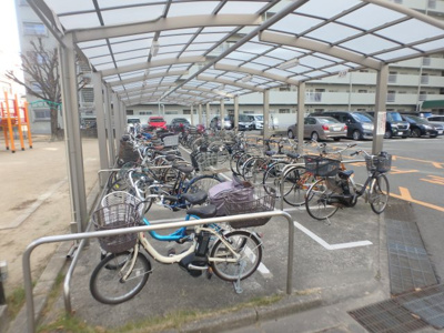 【駐輪場】 | 西宮グリーンマンション１号棟