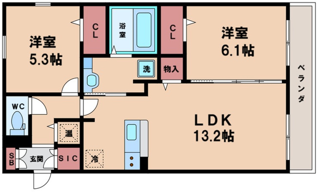 【間取り】 | パインフローリッシュ長居東