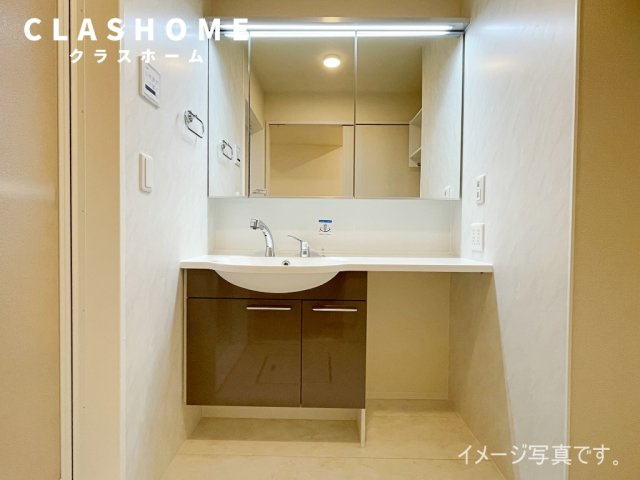 NC STYLE 知立 WEST　　刈谷市近郊の賃貸はクラスホーム刈谷店の洗面所|イメージ画像になります