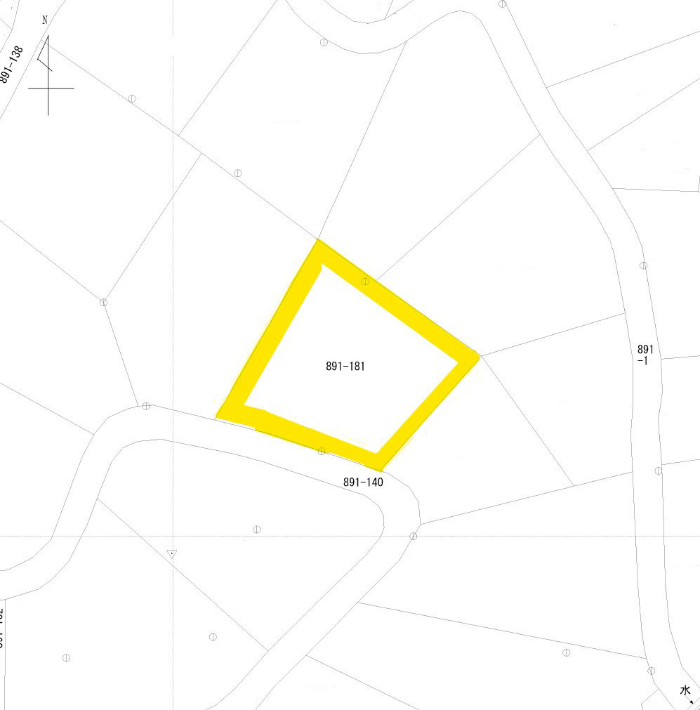 八風の郷②の土地図