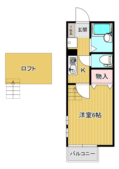 【間取り】 | エルピソⅡ | エルピソⅡ（GoodHome）