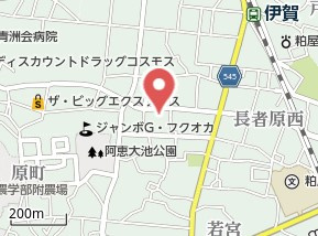 粕屋町長者原西中古戸建の地図