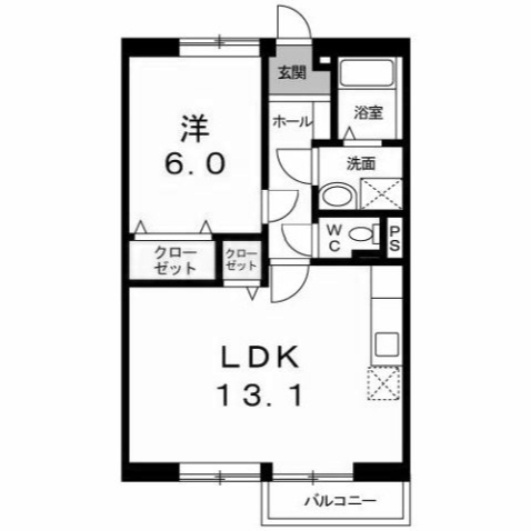 【間取り】 | エステートＫⅡ