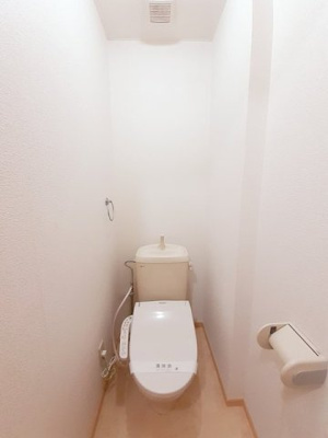 【トイレ】 | エステートＫⅡ | シンプルで使いやすいトイレです