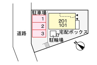【駐車場】