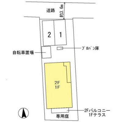 【区画図】 | パークサイドツイン