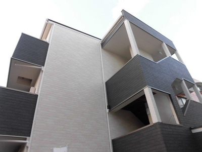 【外観】 | プランタン上新庄 | 建設中の外観です