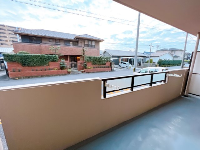 グランドソレーユのバルコニー