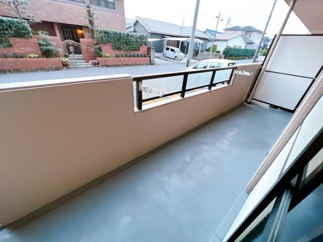 グランドソレーユのバルコニー