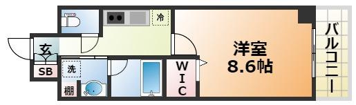 サイドヴァレー北野坂の間取り