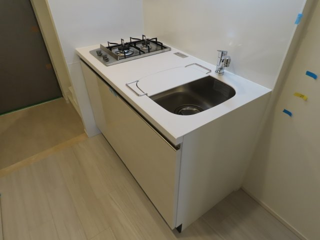 大阪市淀川区十三本町１丁目の賃貸マンションのキッチン