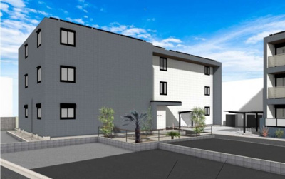 【外観パース】 | ＢＥＬＬ　ＴＲＥＥ　Ⅱ | パース