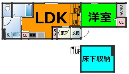 仲介手数料0！！フェニーチェ名古屋の間取り