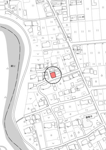 土地　瑞穂市牛牧の地図